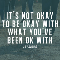 Its Not Okay to be Okay with what Youve Been Okay with-Peter Webber