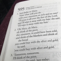 Said Judas to Mary