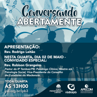 Conversando Abertamente - Robinson Grangeiro