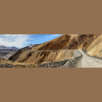 A Canary in an Ice-Rich, Slumping Rock Glacier in Alaska