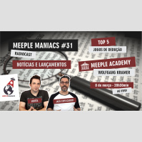 Meeple Maniacs #031 - Wolfgang Kramer - Top 5 Jogos de Dedução