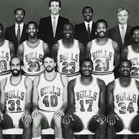 Michael Jordans third NBA season - pre-draft / 1986 Draft, 1986-87 Bulls training camp and preseason games - NB87-1