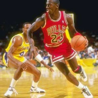 Michael Jordans third NBA season - November 16 through 30, 1986 - NB87-3