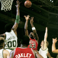 Michael Jordans second NBA season - 1986 Playoffs through Finals - NB86-14