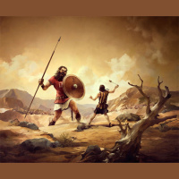 1025 BC: David and Goliath
