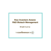 How Investors Assess RD Biotech Management