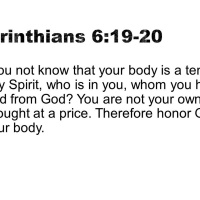 You Are A Temple