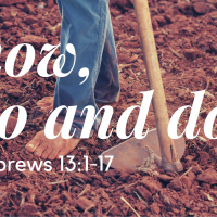 Episode 166: Hebrews 13:1-17 Now Go and Do