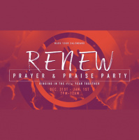 2017.12.31 Renew: New Year’s Eve Service.