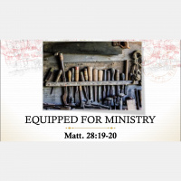 Equipped for Ministry - Audio