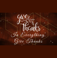 In Everything, Give Thanks - Audio