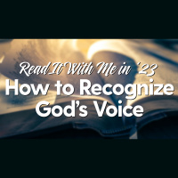 Read It with Me in #x201823: How to Recognize God#x2019s Voice - Audio