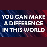 You Can Make a Difference In This World - Audio