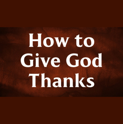 Cavanaugh Sermons