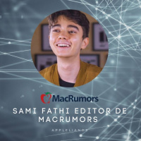 @SamiFathi_ Editor de @MacRumors se pasa por Applelianos