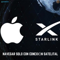 Navegar solo con conexión satelital