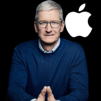 Tim Cook cumple 10 años frente a Apple