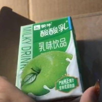 Yogur con sabor a Manzana