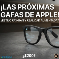 ¡Bombazo! Las gafas de Apple costarán entre 200 y 500 dólares