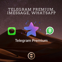 Telegram Premium, iMessage, WhatsApp