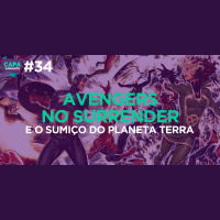 Capa Variante 34 – Avengers No Surrender e o sumiço do planeta Terra