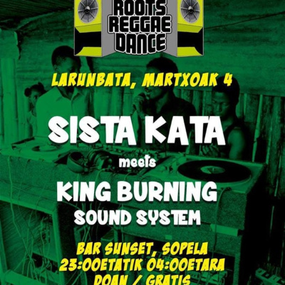 Reggae Burning Etxea Uribe Fm 107.8 Roots N Cultur