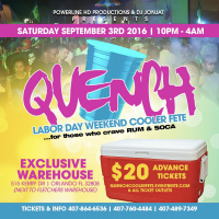 Quench Cooler Fete (Promo Mix)
