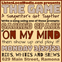 Audio from The Game at Reds Whites  Brews in Ramona 3/27/23