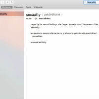 Sexuality Jargon