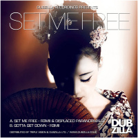Dubzilla ダブを Recordings - R3Mii  Displaced Paranormals - Set Me Free - DZ007 (FREE)