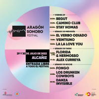 Musica y Palabras 134 - FESTIVALES - ARAGON SONORO - ALCAÑIZ -