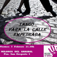 Palabras - tango para la calle empedrada -