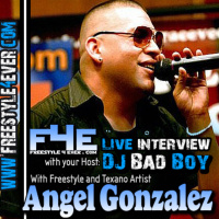 Angel Gonzalez Live interview with DJ Bad Boy - www.freestyle4ever.com