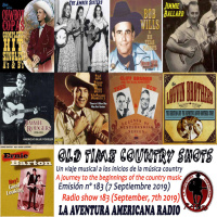 183- Old Time Country Shots (7 Septiembre 2019)