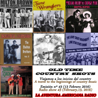 43- Old Time Country Shots (13 Febrero 2016)