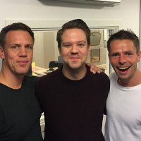 Thomas Warberg på besøg i Morgenshowet