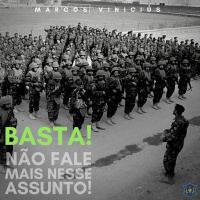 Basta! Não fale mais nesse assunto! | Marcos Vinicius