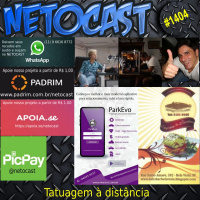 NETOCAST 1404 DE 15/03/2021 - Tatuador usa um robô 5G para fazer uma tatuagem a 6 mil km de distância