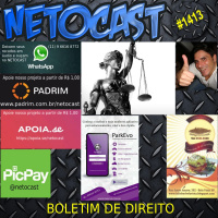 NETOCAST 1413 DE 13/04/2021 - BOLETIM DE DIREITO