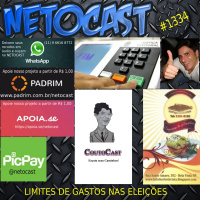 NETOCAST 1334 DE 10/08/2020 - Limites de Gastos nas Eleições