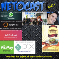 NETOCAST 1474 DE 03/01/2022 - Regras de cancelamento de voos mudam a partir deste mês