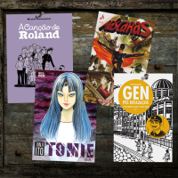 99 | Quadrinhos: A Canção de Roland, Gen Pés Descalços, Tomie e Máscaras