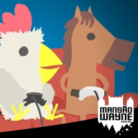 Jogando Ultimate Chicken Horse + Papo Nerd + Anúncios e muita risada! • MW Live