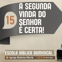 A segunda vinda do Senhor é certa! - Pr. Harley Apolônio - Escola Bíblica Dominical [15.02.2026]