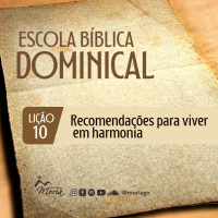 Recomendações para viver em harmonia - Alysson de Paula - Escola Bíblica Dominical [24.09.2023]