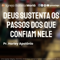 Deus sustenta os passos dos que confiam nEle - Pr. Harley Apolônio - Culto da Vitória [27.05.2026]