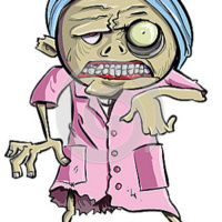 Avó, fecha os olhos