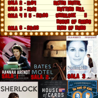 #2 - Três Roteiros +2 -Hanna, Bates Motel, Nothing Hill, Sherlock, Cards e Games