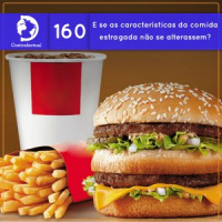 E se as características da comida estragada não se alterassem? (Contrafactual #160)