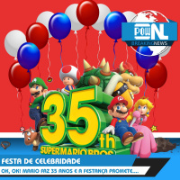 Nintendo POWdcast #119 – POWdnews: Volta ao Brasil, 35 Anos de Mario, Metroid e mais.